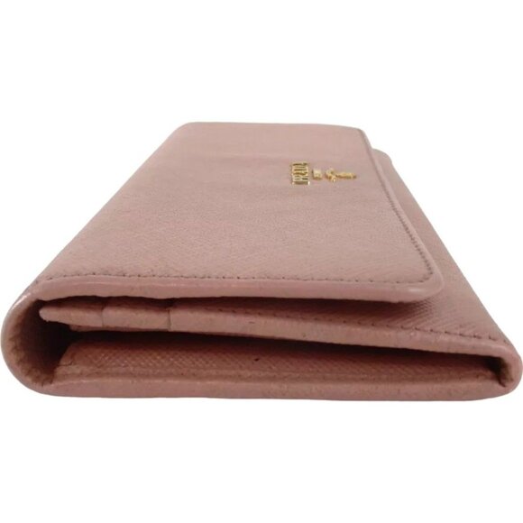 819174AM (G2) Prada Wallet Long Pink Leather - Picture 4 of 15
